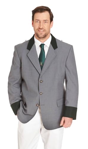 Deitert Schützenjacke Albert mittelgrau (mit Rückenriegel) 56 von Deitert