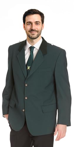 Deitert Schützenjacke Hubertus mit Brusttasche Oliv 54 von Deitert