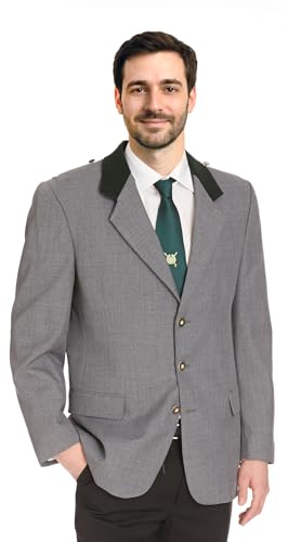 Deitert Schützenjacke Hubertus Mittelgrau 52 von Deitert