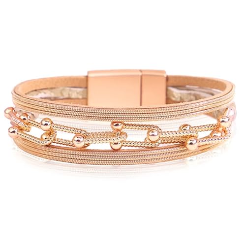 Deja Bohemien Armband Link - Roségold von Deja Jewels