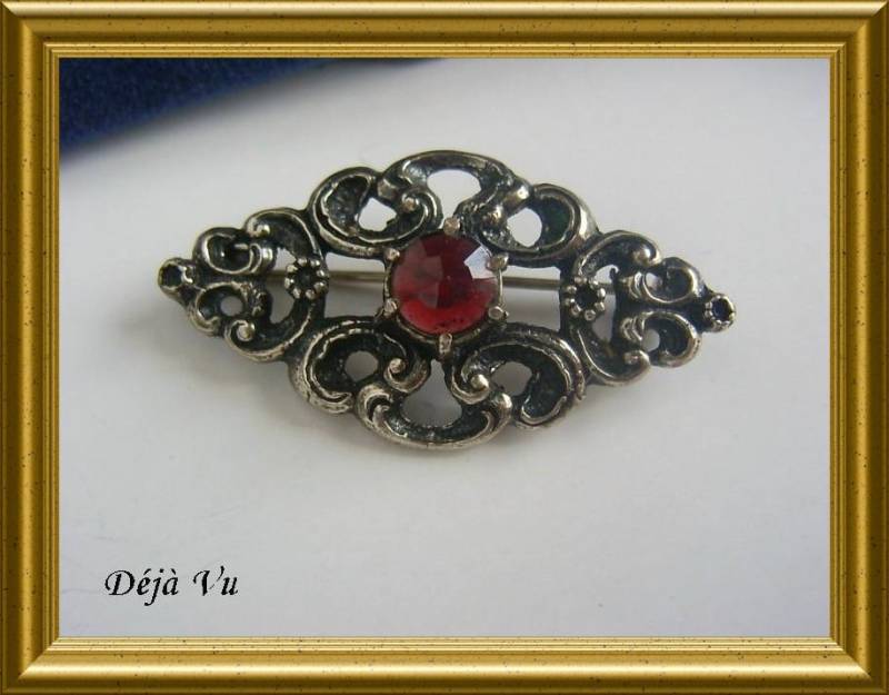 Wunderschöne Vintage-Brosche Aus Silber | 835 Wunderschöne Vintage-Brosche Aus Silber | 835 von DejaVuGouda