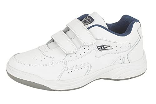 Dek Orleans Herren Sportschuhe breit, Weiß - weiß - Größe: 42 1/3 EU von Dek