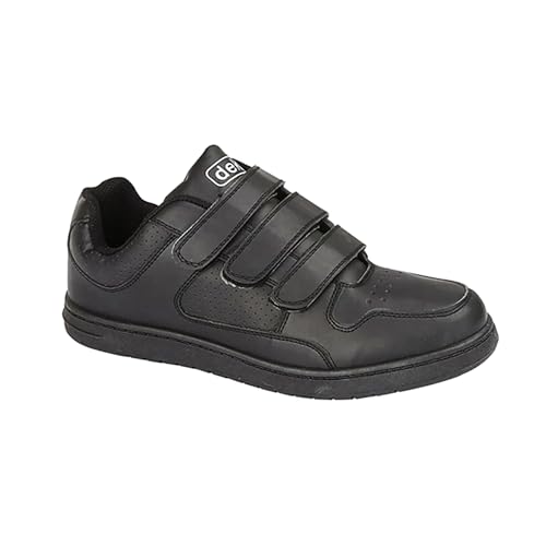 UK Distributors , Herren Sneaker, Schwarz - schwarz - Größe: UK Mens Size 10 von Dek