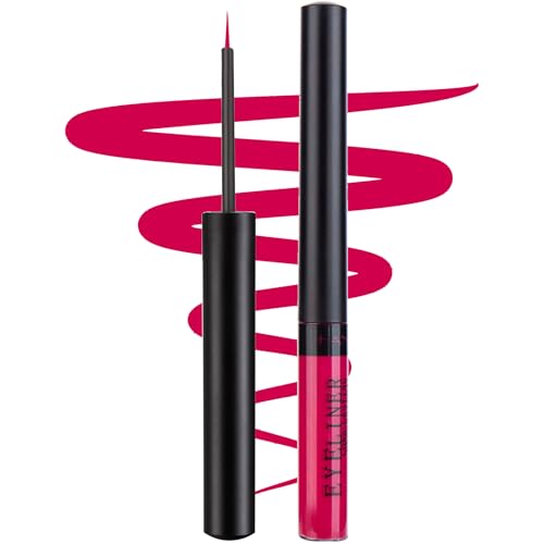 DekRion Flüssiger Eyeliner Matt Weiß Schwarz Rot Kaffee Grün Lila Wasserdicht Eyeliner Colorful Eyeliner Augen Make-up 1 Stück Rosa-Lila DekRion Flüssiger Eyeliner Matt Weiß Schwarz Rot Kaffee Grün Lila Wasserdicht Eyeliner Colorful Eyeliner Augen Make-up 1 Stück Rosa-Lila von DekRion