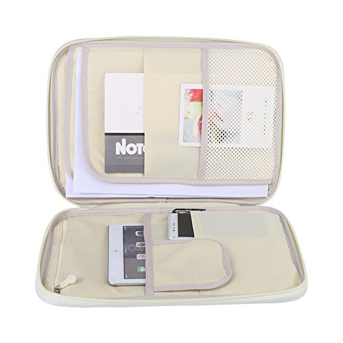 Dekaim A4 Dokumententasche A4 Dokumententasche Aktenordner Portfolio Organizer Computer Notebook Reißverschlusstasche schwarz von Dekaim