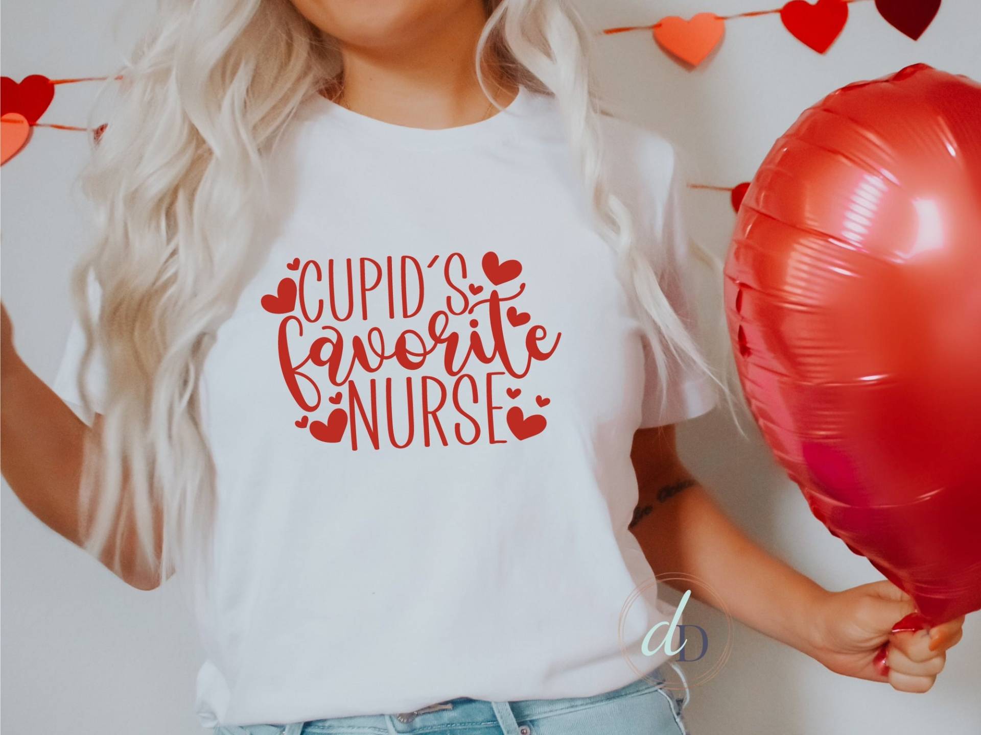 Cupid Es Lieblingskrankenschwester, Nicu Krankenschwester Shirt, Valentinstag Stillshirt, Arbeitseinheit, Studentin, Kinderkrankenschwester Leben von DekalDekor