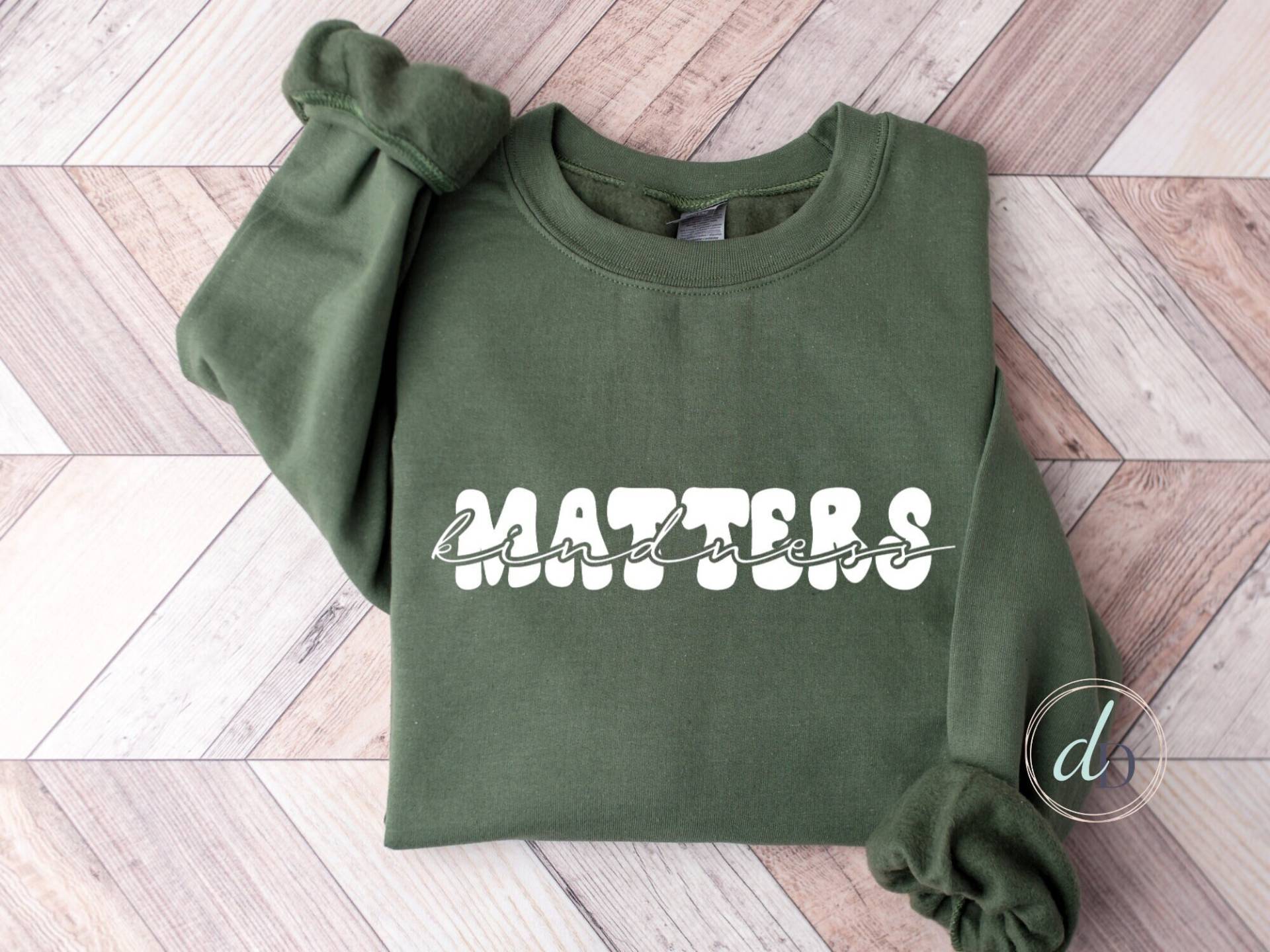 Kindness Matters, Rosa Shirt Tag, Retro Sweatshirt, Anti Mobbing Shirt, Crewneck, Lehrer Pullover, Geschenk Für Sie, 23 Februar, Mama von DekalDekor