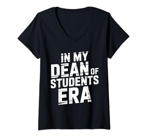 Damen In My Dean of Students Era Berater Fakultätsschule - T-Shirt mit V-Ausschnitt Damen In My Dean of Students Era Berater Fakultätsschule - T-Shirt mit V-Ausschnitt von Dekan -Vibes der Hochschule Fakultät