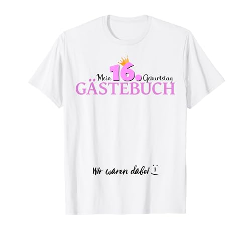 16. Geburtstag Junge Mädchen 16 Jahre 2008 Lustig Geschenk T-Shirt von 16. Geburtstag Mädchen 16. Geburtstag Deko Junge