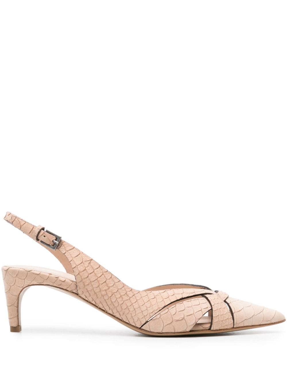 Del Carlo Décolleté Pumps 60mm - Nude von Del Carlo