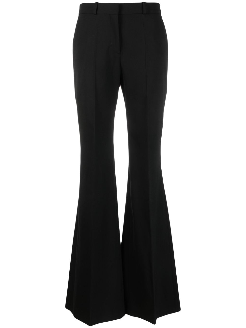 Del Core Ausgestellte High-Waist-Hose - Schwarz von Del Core