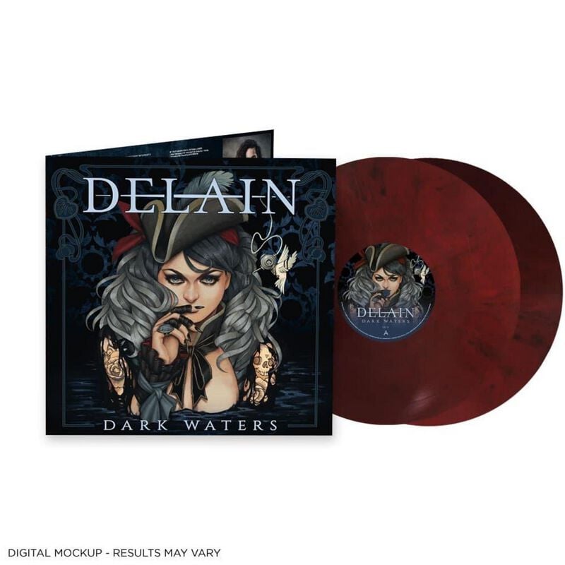 Delain Dark waters LP multicolor Delain Dark waters LP multicolor von Delain
