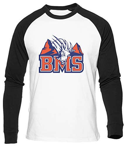 Blue Mountain State Baseball T-Shirt Herren Damen Unisex Weiß Bio Baumwolle Men's Women's White von Delavi