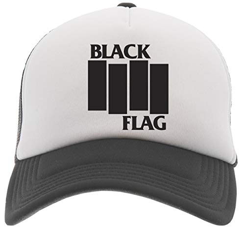 Delavi Black Flag Baseball Trucker Kappe Schwarz Black Cap von Delavi