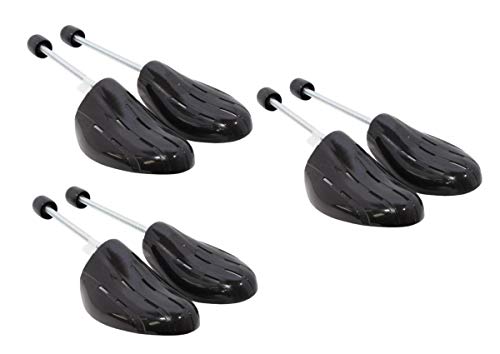 DELFA SLR 3er Set Damen bequeme Form Gr. 35-38 - Schuhspanner mit Spiralfeder – Schuhformer Schuhglätter aus Kunststoff von DELFA