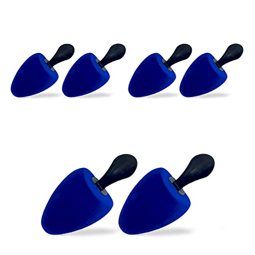 DELFA Samty Schuhspanner Universal Größe 39-42 - Schaumstoff Schuhformer Schuhstrecker - Set zu 3 Paar für Damen Trotteurs von DELFA