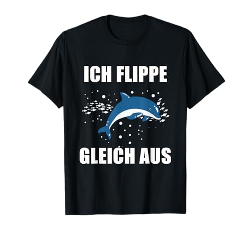 Delfin Damen Fisch Meer Kinder Delphin Tümmler Delfinarium T-Shirt Delfin Damen Fisch Meer Kinder Delphin Tümmler Delfinarium T-Shirt von Delfin Mädchen Ozean Dolphin Wal Hai Flipper Fisch