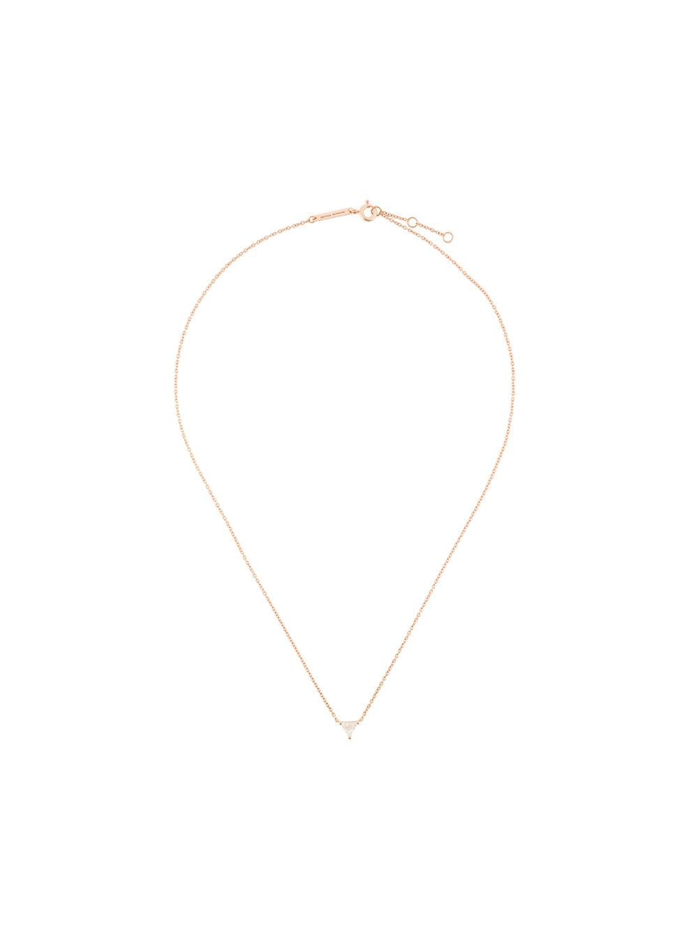 Delfina Delettrez 18kt 'Dots Solitaire' Goldhalskette mit Diamanten - Metallic von Delfina Delettrez