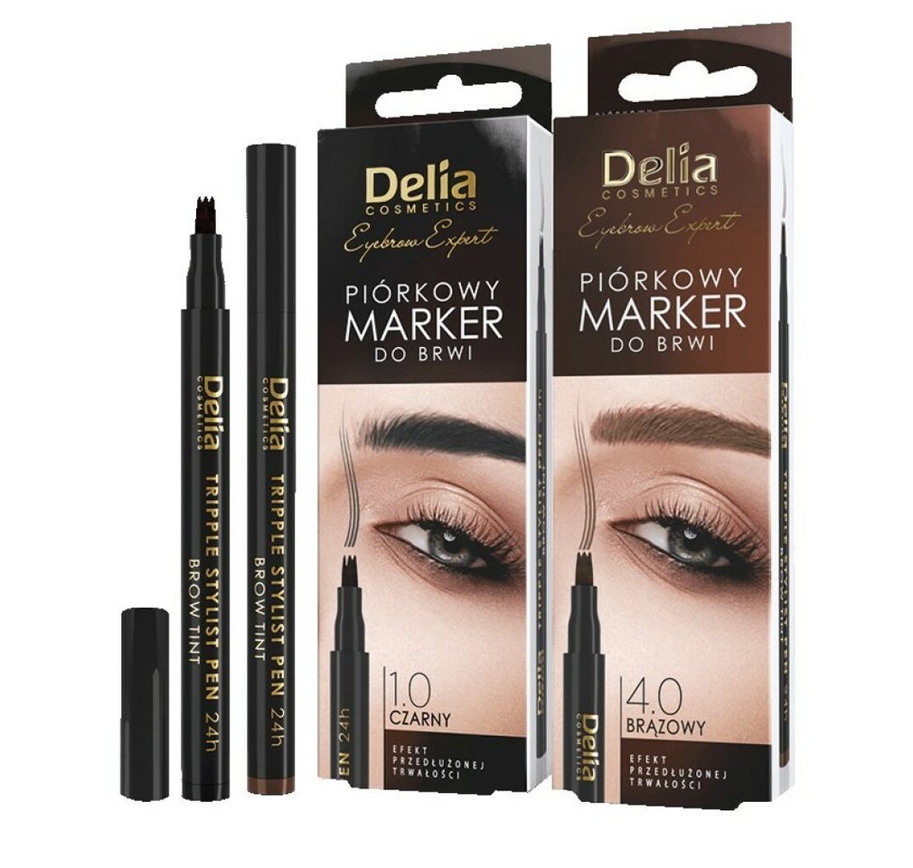 Delia Augenbrauen-Stift Cosmetics Eyebrow Expert Bleistift Augenbrauenmarker - braun 1pc Delia Augenbrauen-Stift Cosmetics Eyebrow Expert Bleistift Augenbrauenmarker - braun 1pc von Delia