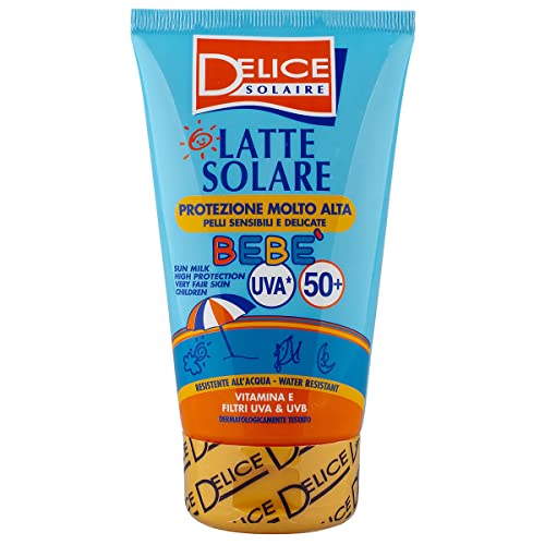DELICE Kinder Sonnenmilch LSF 50+ UVA UVB Vitamin E - 100ml Sonnenschutz DELICE Kinder Sonnenmilch LSF 50+ UVA UVB Vitamin E - 100ml Sonnenschutz von Delice Solaire