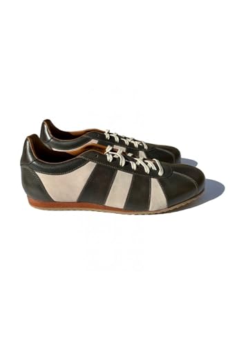 Delicious Junction Chad Leather Trainer 42-8 Dk Olive Delicious Junction Chad Leather Trainer 42-8 Dk Olive von Delicious Junction
