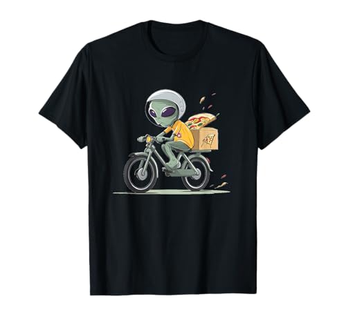 Space Pizza Delivery Kostüm für Erwachsene und Kinder T-Shirt Space Pizza Delivery Kostüm für Erwachsene und Kinder T-Shirt von Delivery Outfit