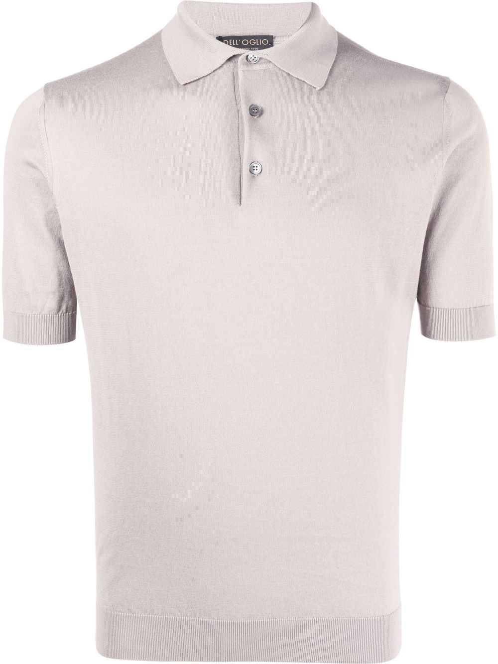 Dell'oglio Kurzärmeliges Poloshirt - Nude von Dell'oglio