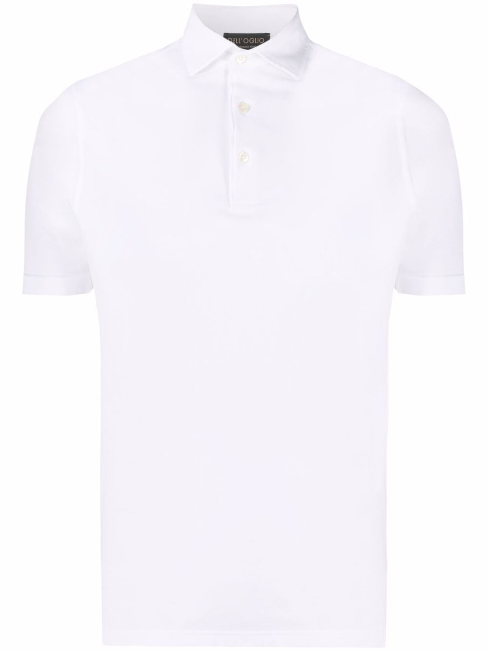 Dell'oglio Kurzärmeliges Poloshirt - Weiß von Dell'oglio