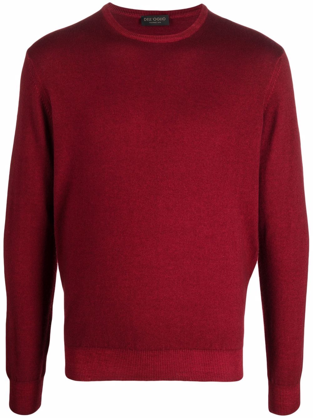 Dell'oglio Pullover mit rundem Ausschnitt - Rot von Dell'oglio