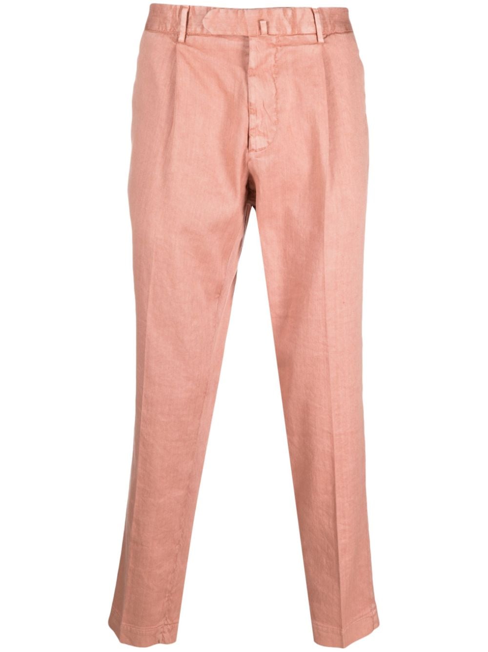 Dell'oglio Bundfaltenhose mit geradem Bein - Rosa von Dell'oglio