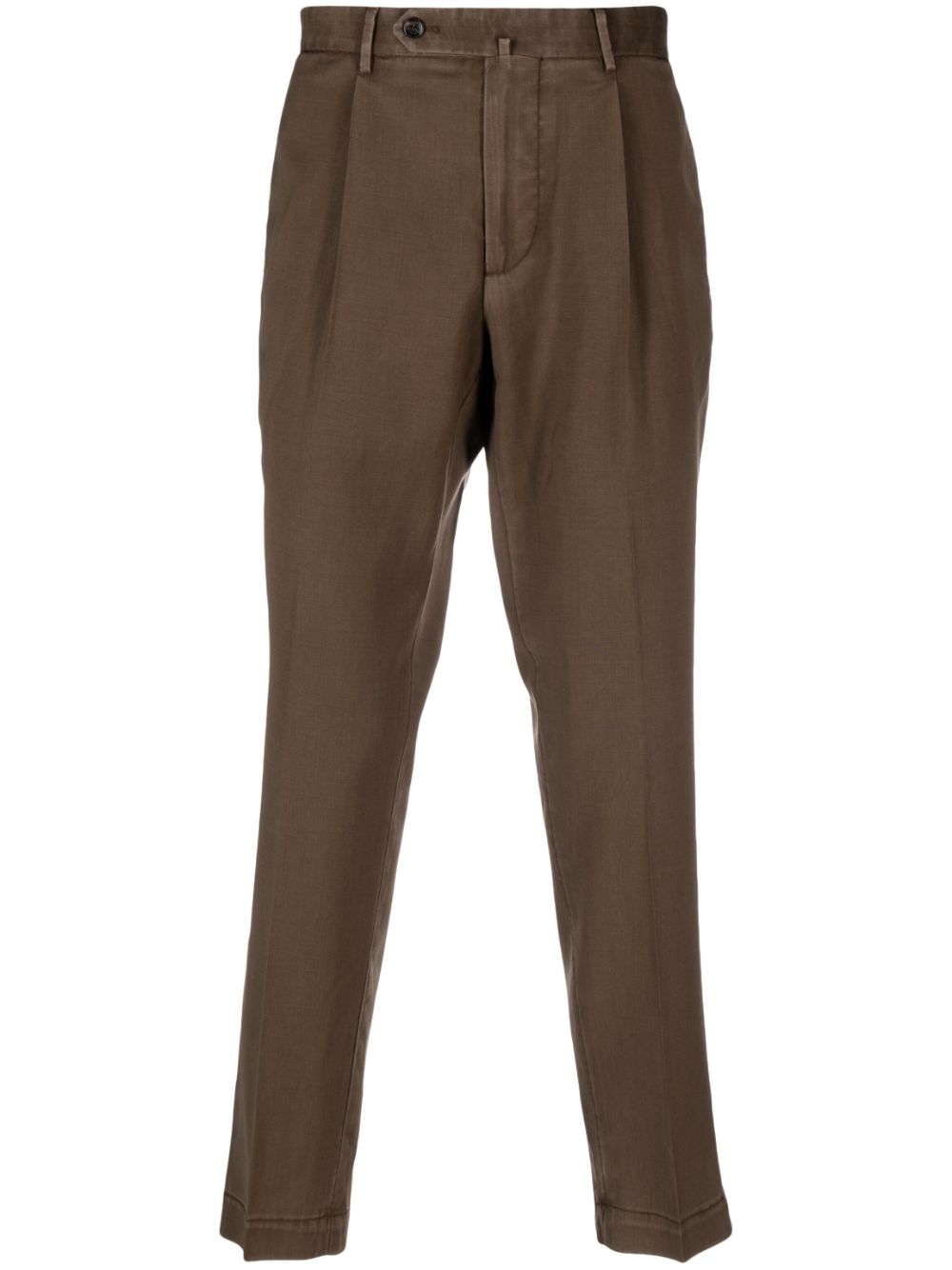 Dell'oglio Klassische Tapered-Hose - Braun von Dell'oglio