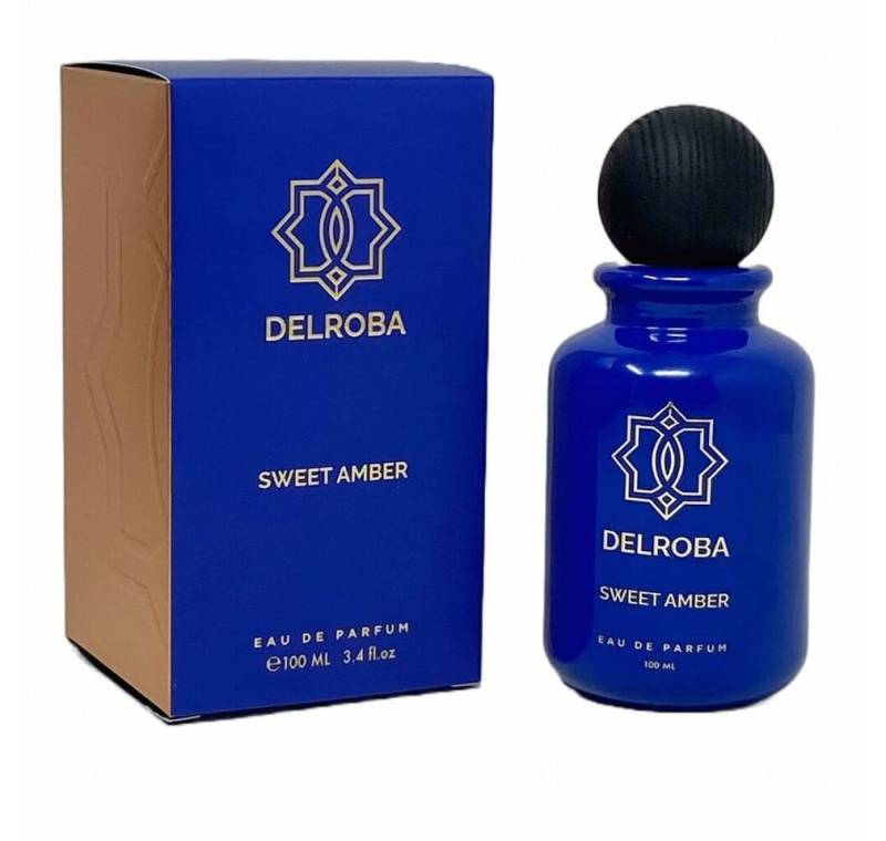 Delroba Eau de Parfum Sweet Amber Eau de Parfum für Männer 100 ml von Delroba