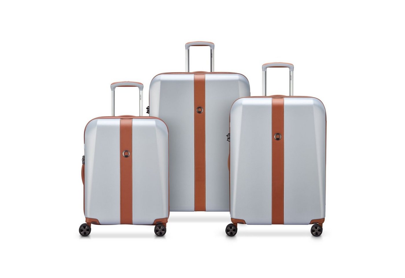 Delsey Paris Trolleyset Promenade Hard 2.0, 4 Rollen, (3-teilig, 3 tlg), Polycarbonat von Delsey Paris