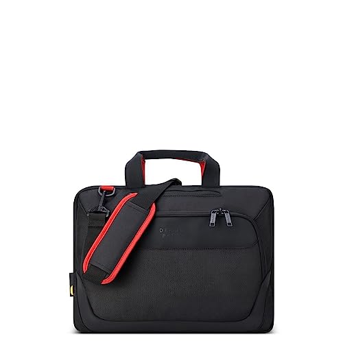 DELSEY Parvis Plus Laptop Rollkoffer, 41 cm, 11 liters, Schwarz (Noir) von DELSEY PARIS