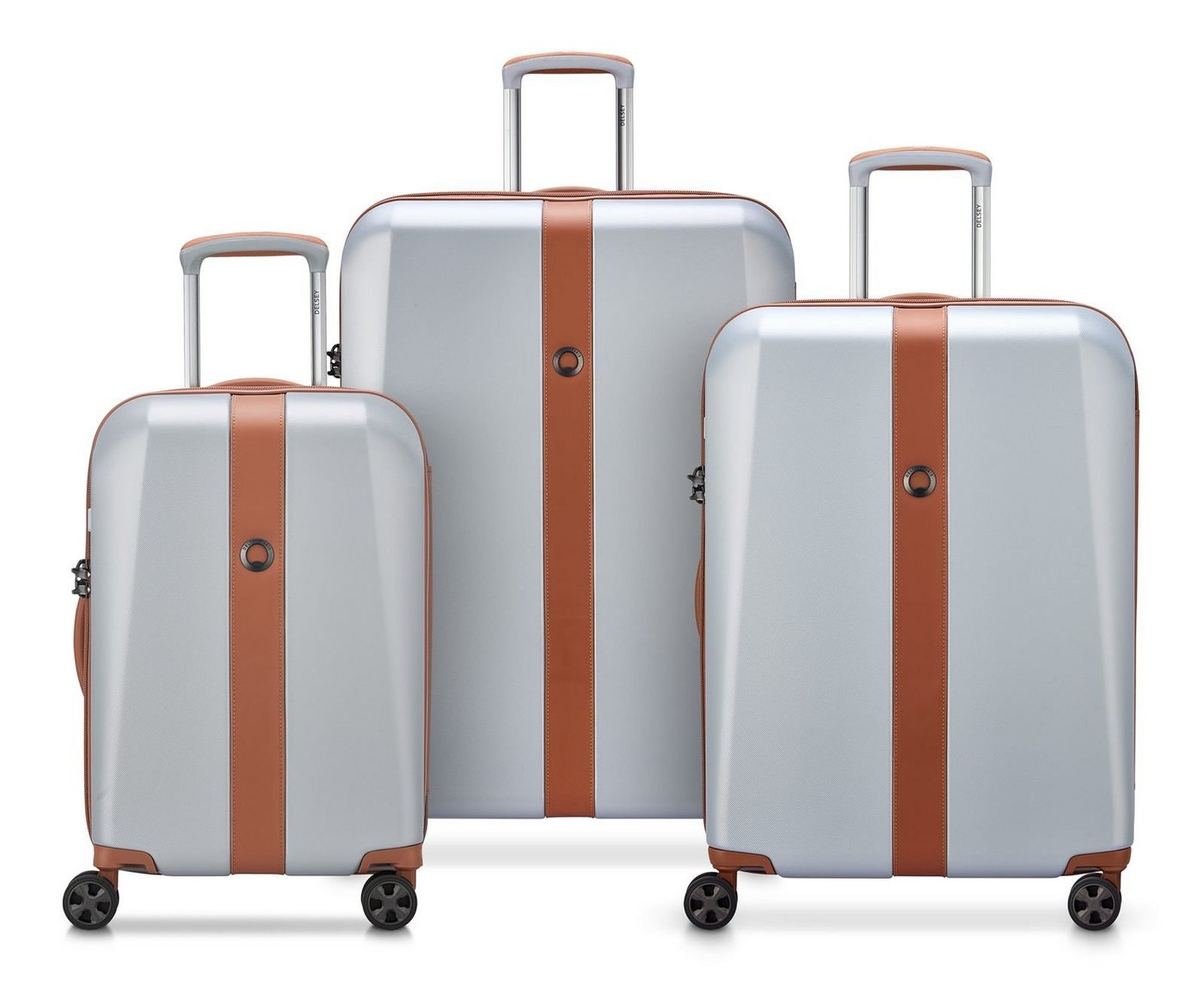 Delsey Paris Trolleyset Promenade Hard 2.0, 4 Rollen, (Set, 3 tlg) von Delsey Paris