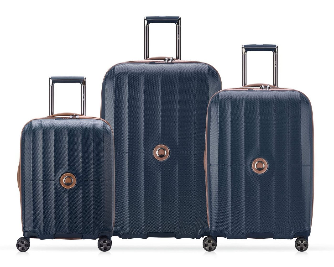 Delsey Paris Trolleyset St Tropez, 4 Rollen, (Set, 3 tlg) von Delsey Paris