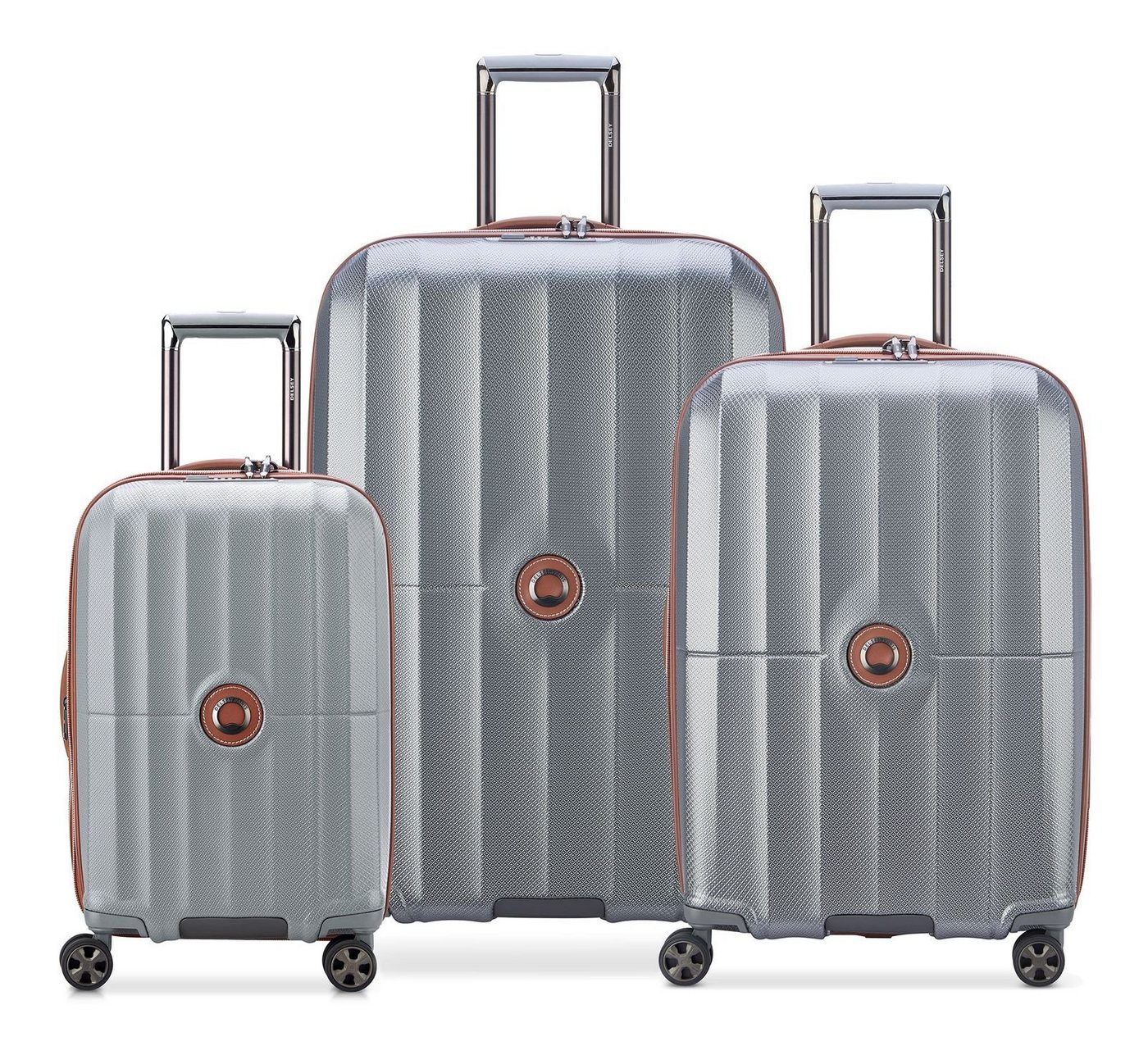 Delsey Paris Trolleyset St Tropez, 4 Rollen, (Set, 3 tlg) von Delsey Paris