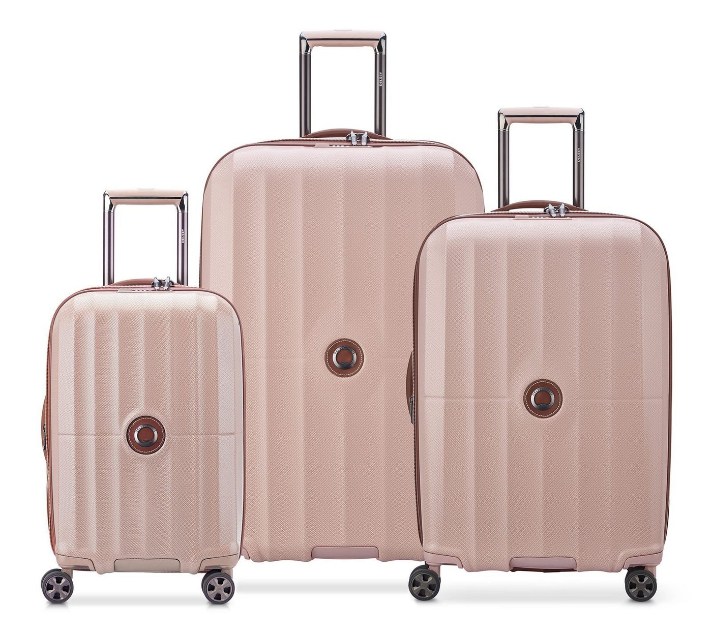 Delsey Paris Trolleyset St Tropez, 4 Rollen, (Set, 3 tlg) von Delsey Paris