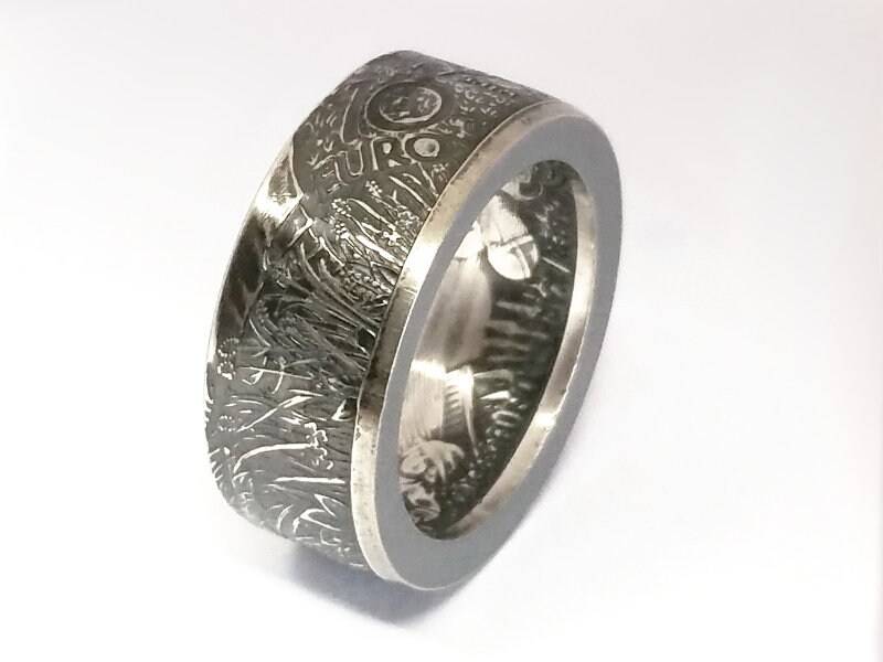 Münzring Österreich 10 Euro 2010 Kaiser Karl Im Untersberg Silber 925Er Größe 56 Bis 74 Coin Ring Münze Münzschmuck von DeltaDesign24