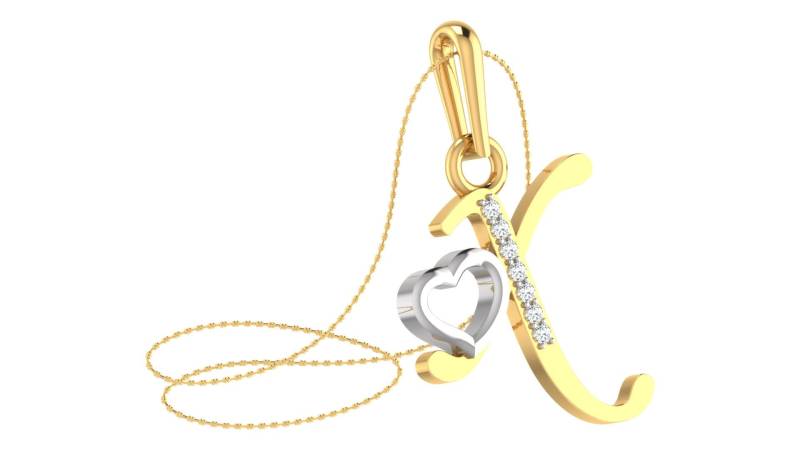 Rundschnitt-Diamantanhänger König Krone X Anfangsalphabet-Anhänger Fertigen Sie Namensanhänger Besonders An in 18K Massivem Gold Anhänger Für Rundschnitt-Diamantanhänger König Krone X Anfangsalphabet-Anhänger Fertigen Sie Namensanhänger Besonders An in 18K Massivem Gold Anhänger Für von DelunaGlobal