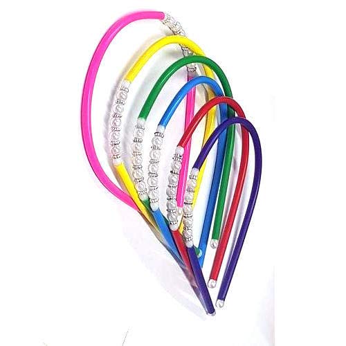 Delush Design Haargummis aus Metall für Damen und Herren (mehrfarbig) 3 Stück von Delush Design