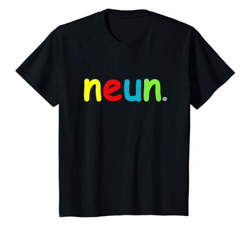 Kinder Ich bin 9, neun Jahre Jungen oder Mädchen Design T-Shirt Kinder Ich bin 9, neun Jahre Jungen oder Mädchen Design T-Shirt von Deluxe 9. Geburtstag schöne Geschenkidee