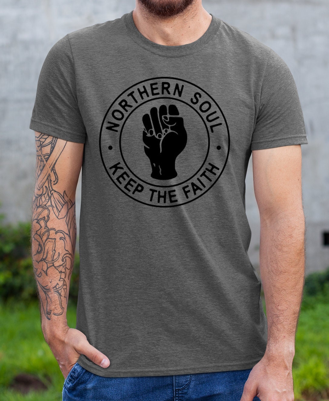 Nordseele "Keep The Faith" T-Shirt Nordseele "Keep The Faith" T-Shirt von Deluxesoultees