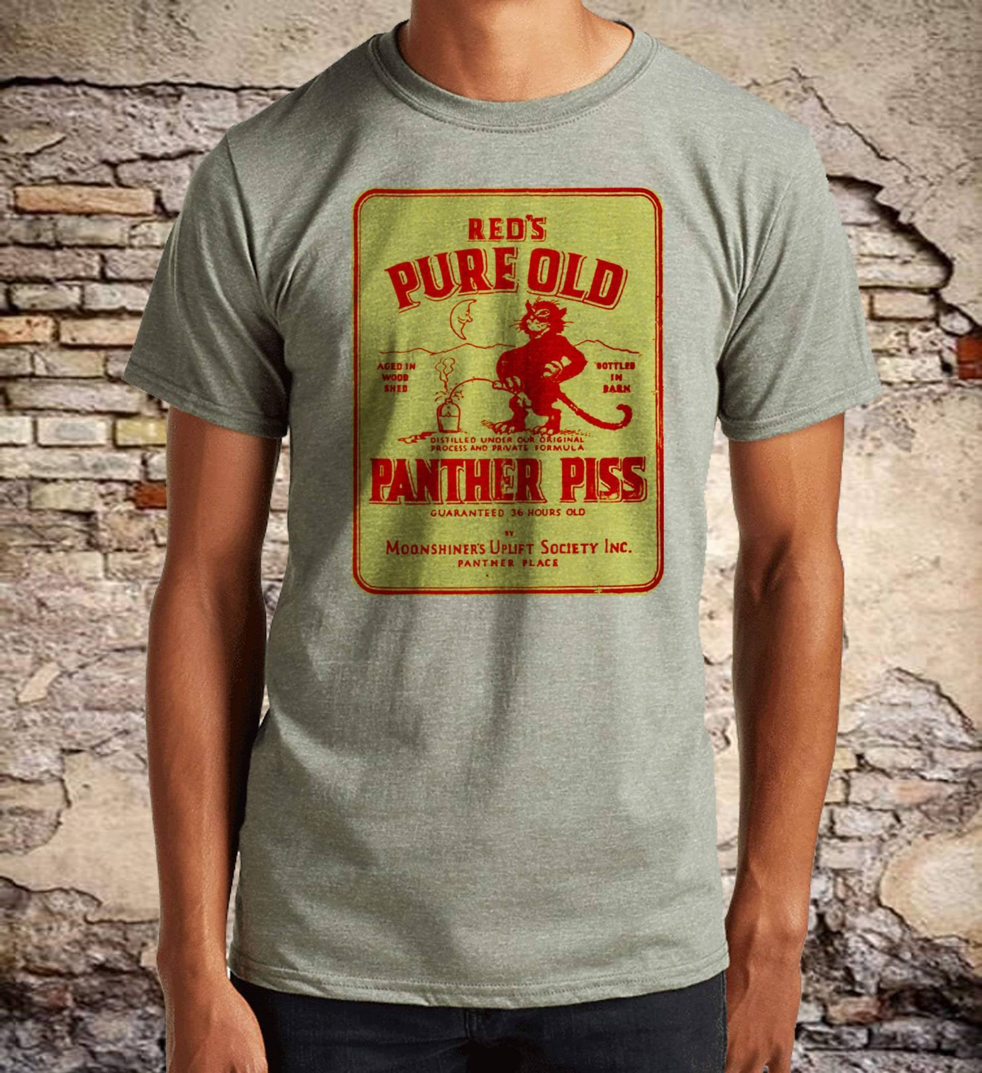 Reds Pure Old Panther Piss Vintage Design T-Shirt Reds Pure Old Panther Piss Vintage Design T-Shirt von Deluxesoultees