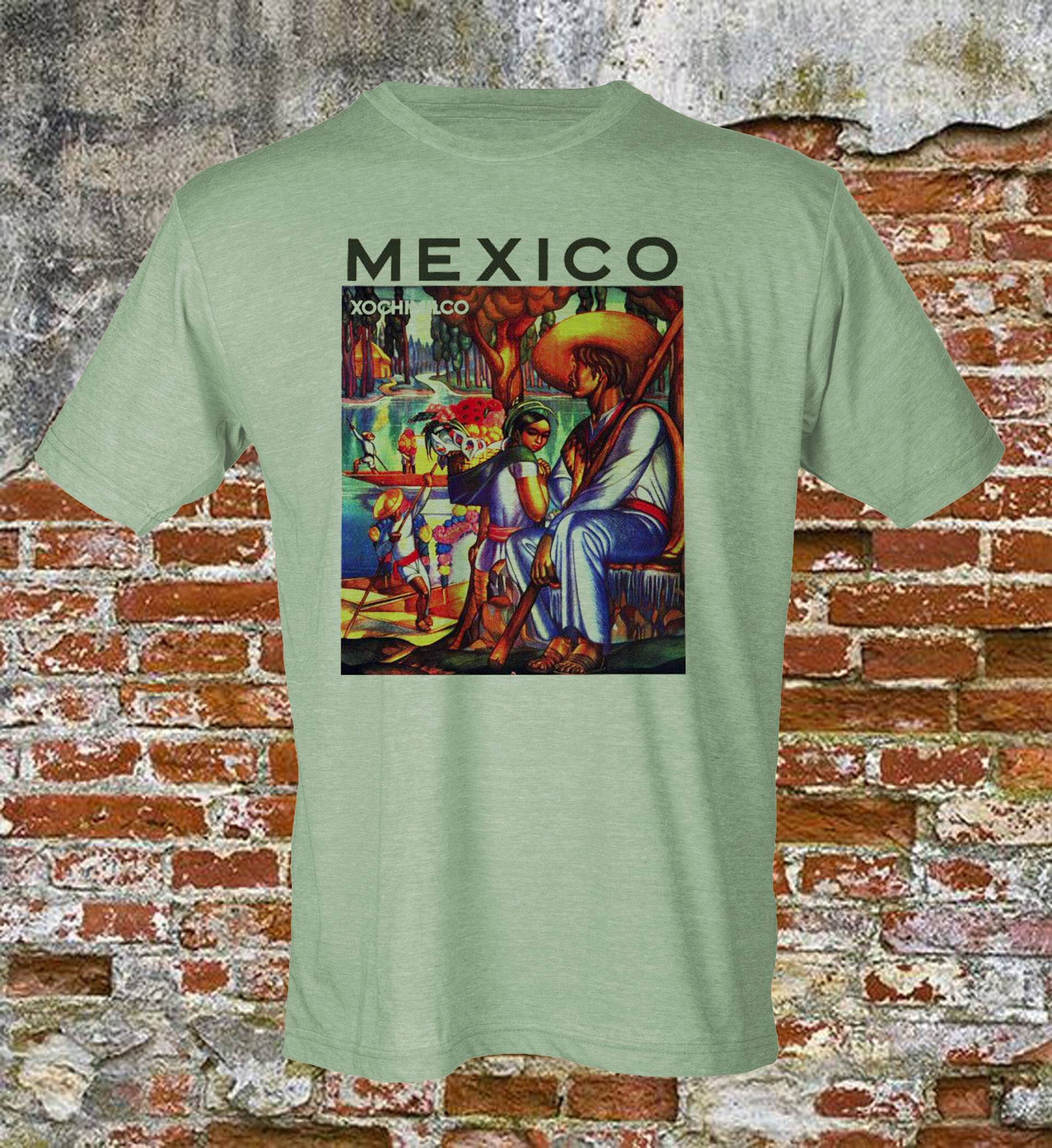 Vintage Inspiriertes Xochimilco, Mexiko T-Shirt Vintage Inspiriertes Xochimilco, Mexiko T-Shirt von Deluxesoultees