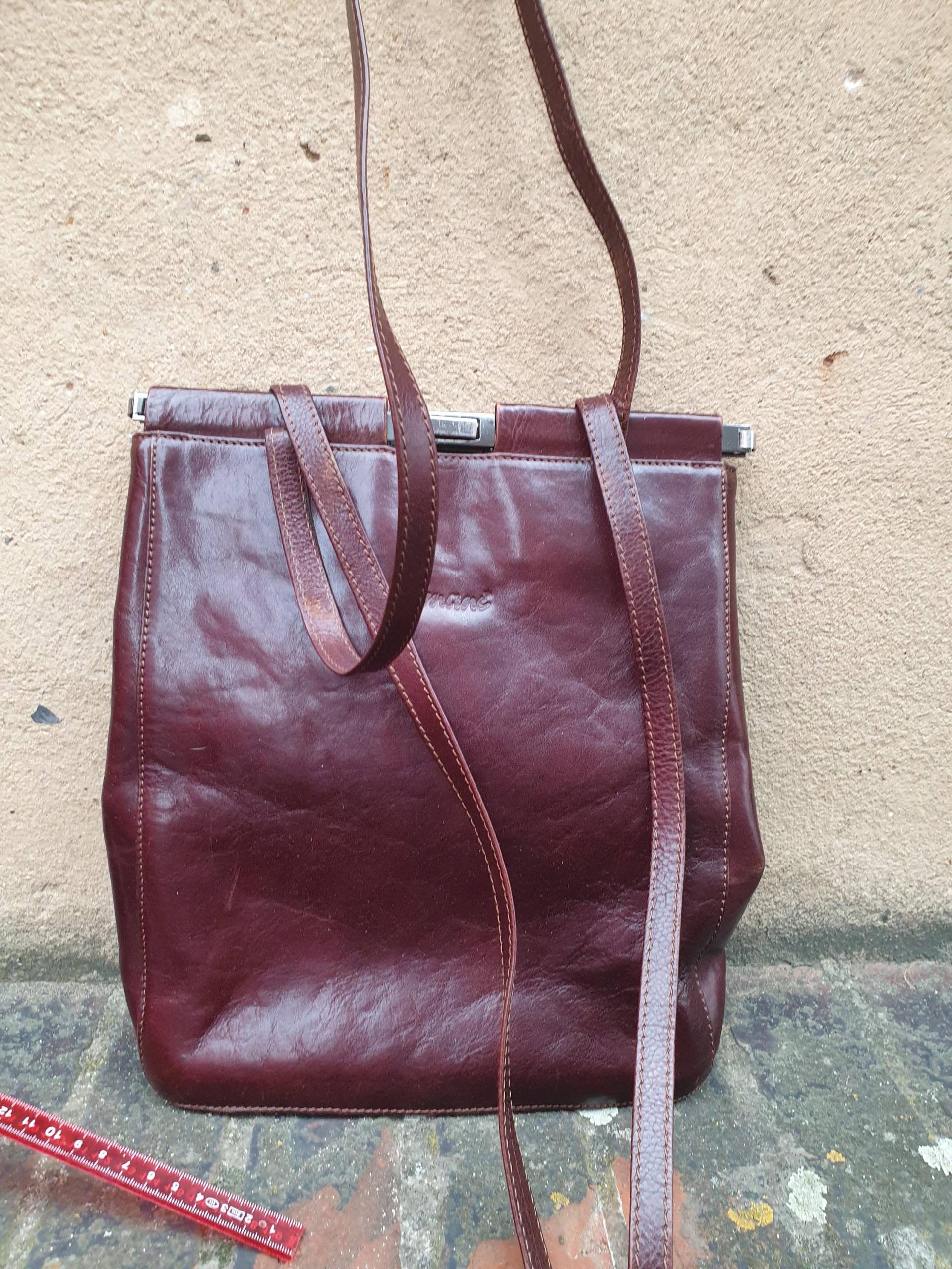 Elmani Tasche Schulterltasche, Leder Damentasche von DemDemShop