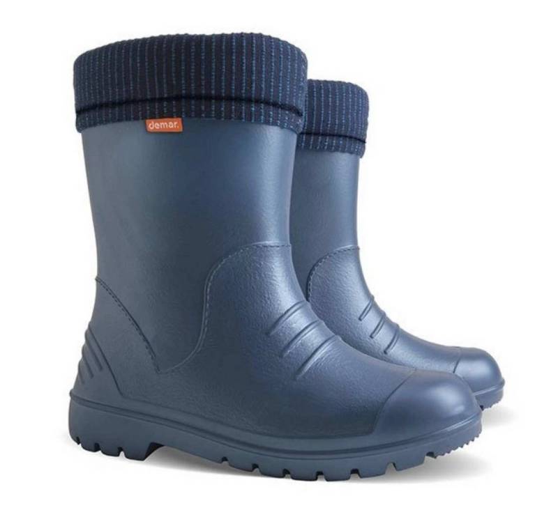 Demar Demar Ultralight Kids Warm Lined Rain Boots Wellies Dino Gummistiefel von Demar