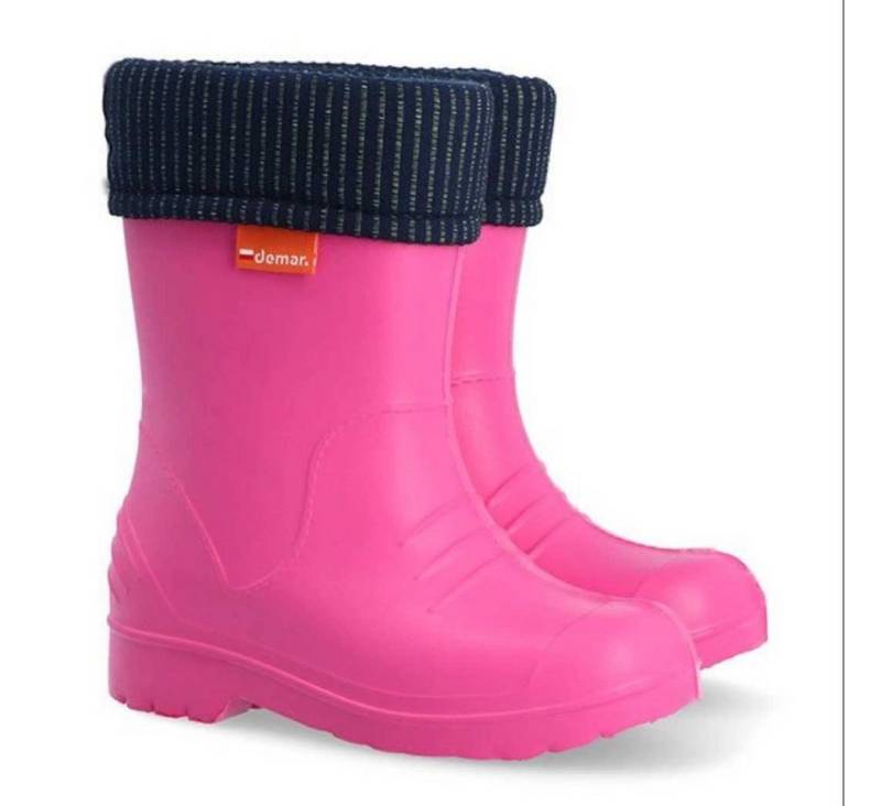 Demar Demar Ultralight Kids Warm Lined Rain Boots Wellies Dino Gummistiefel von Demar