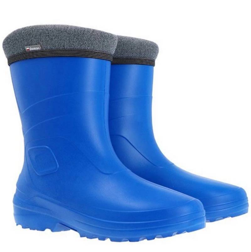 Demar Ultraleichte Mädchen Damen Gefütterte Gummistiefel Eva - Blau Lucy Gummistiefel von Demar