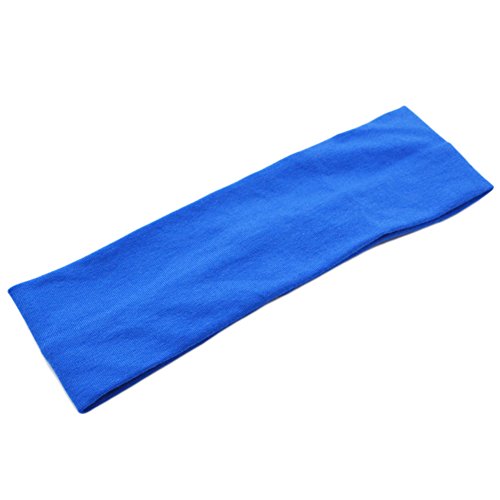 Demarkt Sport Headband Stirnband für Running Yoga Fitness 21 * 7CM Blau von Demarkt